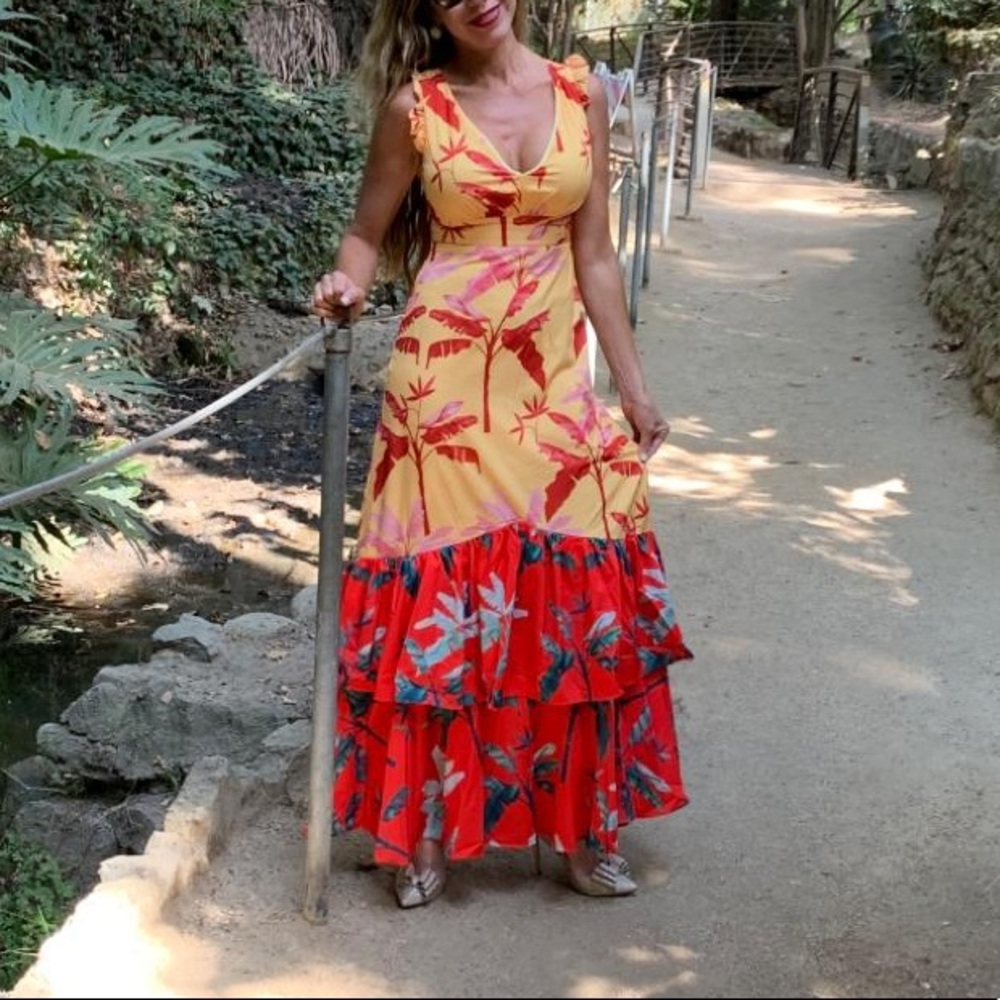 Beautiful flower  dress